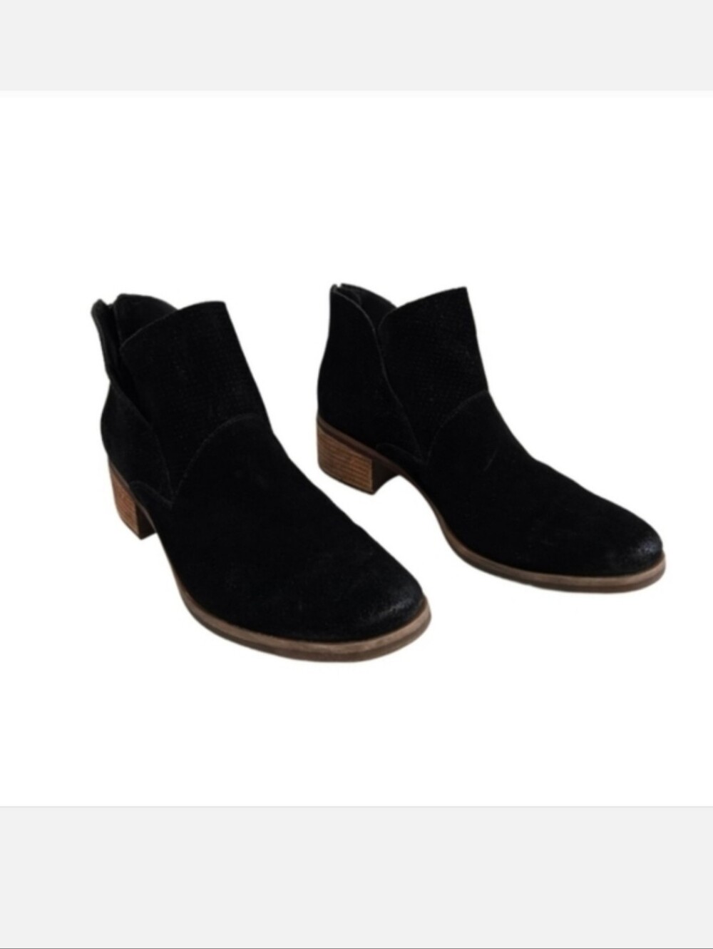 Kork-Ease RYDER Suede Ankle Boots in Black